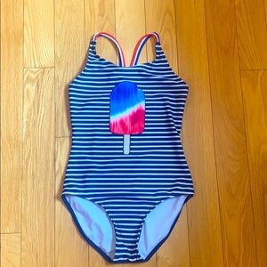 Cat & Jack 4th of July Popsicle Bathing Suit 10-12
